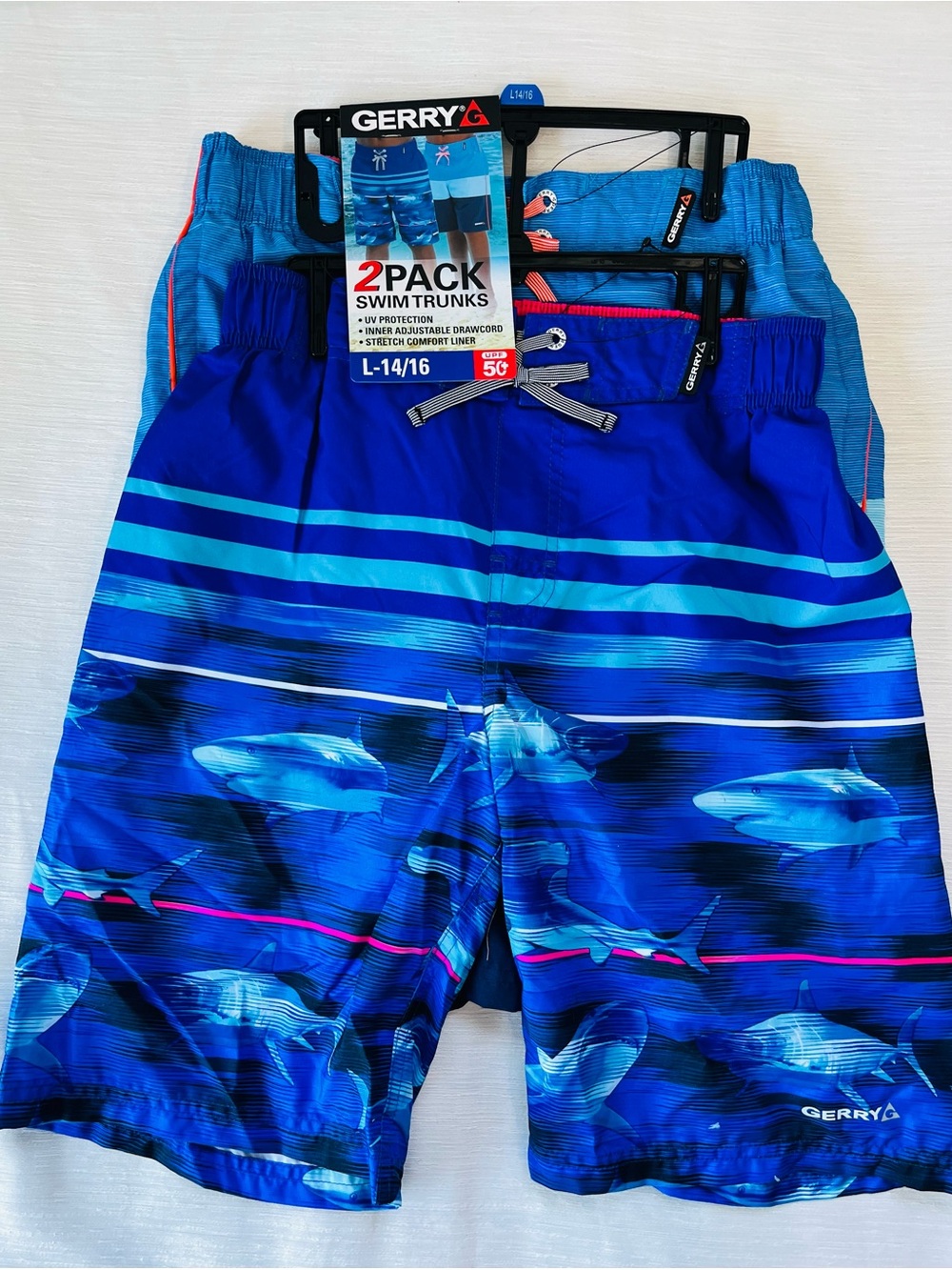 Gerry Weber Blue Two-Pack Boys' Swim Trunks